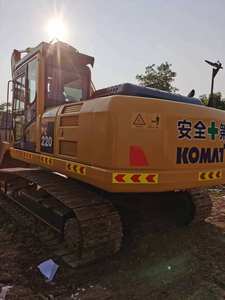 Komatsu เครื่องขุดตีนตะขาบ PC220ไฮดรอลิก22Ton สภาพดีชิ้นส่วนปั๊มหลักของเครื่องยนต์ - Product Image 3