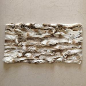 Dài Bất Thỏ Lông Gối Bìa Siêu Mềm Sang Trọng Thiết Kế Chắp Vá Khách Sạn Sang Trọng Trang Trí Nội Thất Đệm - Product Image 5