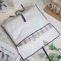 Sac à poussière imprimé logo personnalisé de luxe pochette enveloppe en sergé de coton pour vêtements robe stockage cadeau robe sac à main poussière sac en mousseline