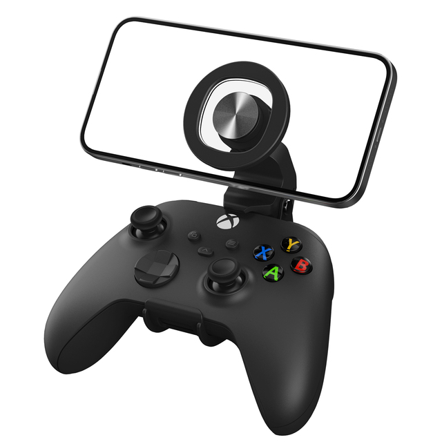 Factory Customized Xbox Controller Phone Mount , Gaming Phone Holder Magnetic for Xbox One & Xbox Series X|S Controllers
