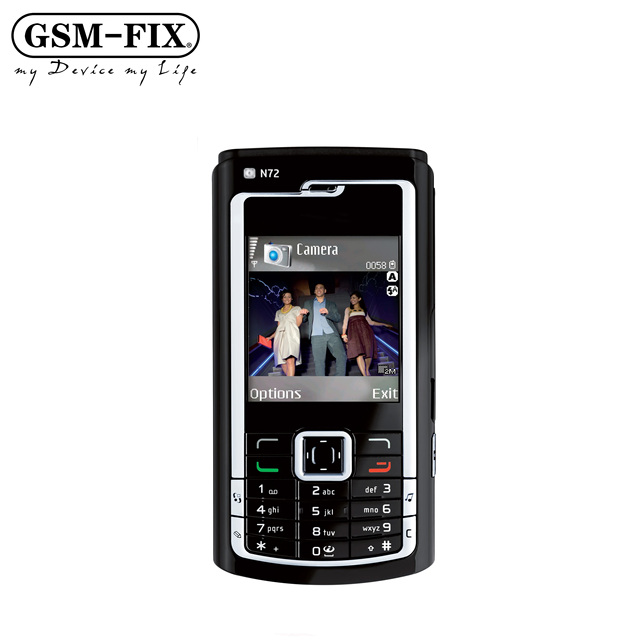 GSM-FIX N72 Wholesales Original Factory Unlocked Cheap Classic Simple Bar Mobile Cell Phone