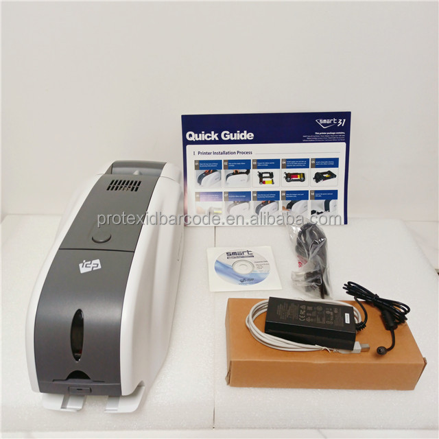 PVC Business Card Printer Machine IDP Smart 31D Dual Sided Membership Card Printer IDP Smart 31