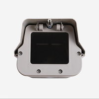 Vente en gros Boîtier de vidéosurveillance en aluminium étanche de 12 pouces pour caméra de sécurité Accessoire de vidéosurveillance Boîtier de vidéosurveillance