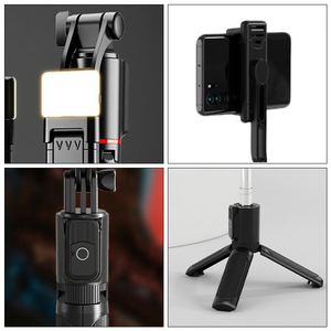 Mini trépied rotatif pliable personnalisé pour selfie, portable et réglable, pour téléphone portable - Product Image 6