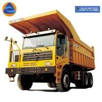 Camion benne minier Lingong MT86H diesel d'occasion, 6x4, norme d'émission Euro 3, moteur Weichai, boîte de vitesses FAST, conduite à gauche