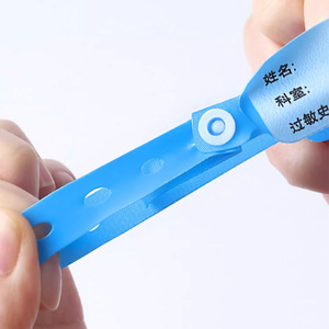 Morning Industry Disposable Identification Wristband PVC Handwritten Hospital Patient Caregiver Child Infant Use - Product Image 2