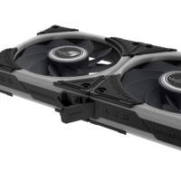 Ventilateur de refroidissement pour boîtier PC de bureau ROG 120 ARGB, faible bruit, éclairage ARGB, dissipateur thermique en plastique, interface 4 broches pour boîtier d'ordinateur