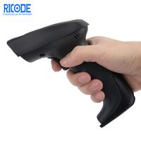 Escáner de Código de Barras Inalámbrico Industrial 2.4G 1D 2D QR, Pistola de Escaneo Portátil IP54 Resistente a Golpes para Almacén y Fábrica