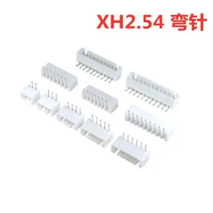 XH2.54 Right Angle Pin Header Connector 2.54mm 2P 3P 4P 5P 6P 7P 8P 9P 10P 11P 12P 13P 14P