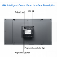 Dispositif IoT KNX, interrupteur intelligent pour maison connectée 10 pouces, application Tuya, contrôle à distance, passerelle ZigBee, WiFi 5G, écran tactile électrique, automatisation domestique