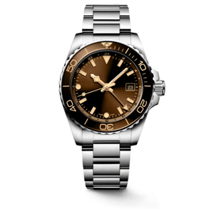 Reloj de Buceo Automático para Hombre, Brazalete de Acero Inoxidable, Bisel Giratorio, Cristal de Zafiro, Reloj de Pulsera Longinesing - Product Image 1