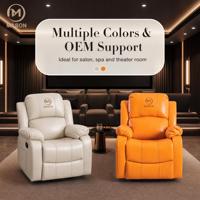 Fauteuil inclinable moderne en tissu pour salon, électrique, extensible, avec support gonflable, structure en bois, fonction massage, télécommande