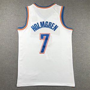 Jersey de Baloncesto para Hombre Shai Gilgeous-Alexander #2 Bordado Jalen Williams #8 Holmgren Talla S-2XL - Product Image 4