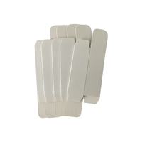 Boîte de papier de peau de vache blanche universelle rectangulaire 2mm d'épaisseur petite boîte en carton blanche en gros en stock
