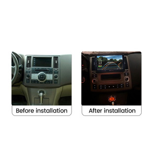 Android 13 đa phương tiện Car Player DVD đơn vị đứng đầu cho Infiniti FX35 2003 2004-2006 đài phát thanh Navigation GPS Stereo không có 2DIN - Product Image 2
