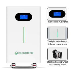 <span class=keywords><strong>Batteries</strong></span> Solaires Murales au <span class=keywords><strong>Lithium</strong></span> LiFePO4 48V 51.2V 100Ah 200Ah 5Kwh 10Kwh 15Kwh 16Kwh Batterie Murale d'Alimentation au <span class=keywords><strong>Lithium</strong></span> LiFePO4 - Product Image 4