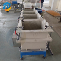 Réservoir de zingage Équipement de chromage Machines de galvanoplastie des métaux