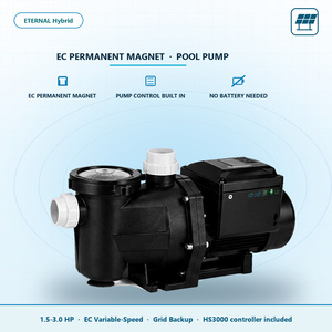 <span class=keywords><strong>Pompe</strong></span> de <span class=keywords><strong>piscine</strong></span> solaire 1 CV 0,9 kW à haut débit, hauteur de refoulement 14 m, contrôleur solaire, économie d'énergie pour système de circulation d'eau - Product Image 5