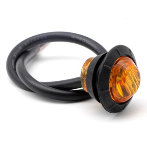 Gran oferta, haz alto y bajo redondo, 12V, 3/4 pulgadas, luz <span class=keywords><strong>de</strong></span> advertencia para camión <span class=keywords><strong>de</strong></span> coche, lámpara <span class=keywords><strong>de</strong></span> camión <span class=keywords><strong>de</strong></span> remolque, luces indicadoras <span class=keywords><strong>de</strong></span> luz <span class=keywords><strong>de</strong></span> posición lateral Led - Product Image 3