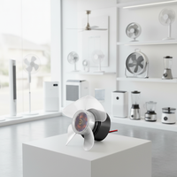 Mini moteur à courant continu à faible vibration pour mini ventilateur électrique et usage domestique intelligent