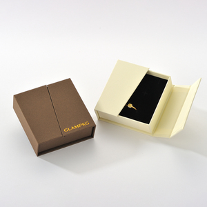 Glampkg Cardboard Necklace <b>Earring</b> Ring Jewelry <b>Gift</b> <b>Box</b> Double Open Door Flip Cover Paper Jewellery <b>Box</b> - Product Image 1