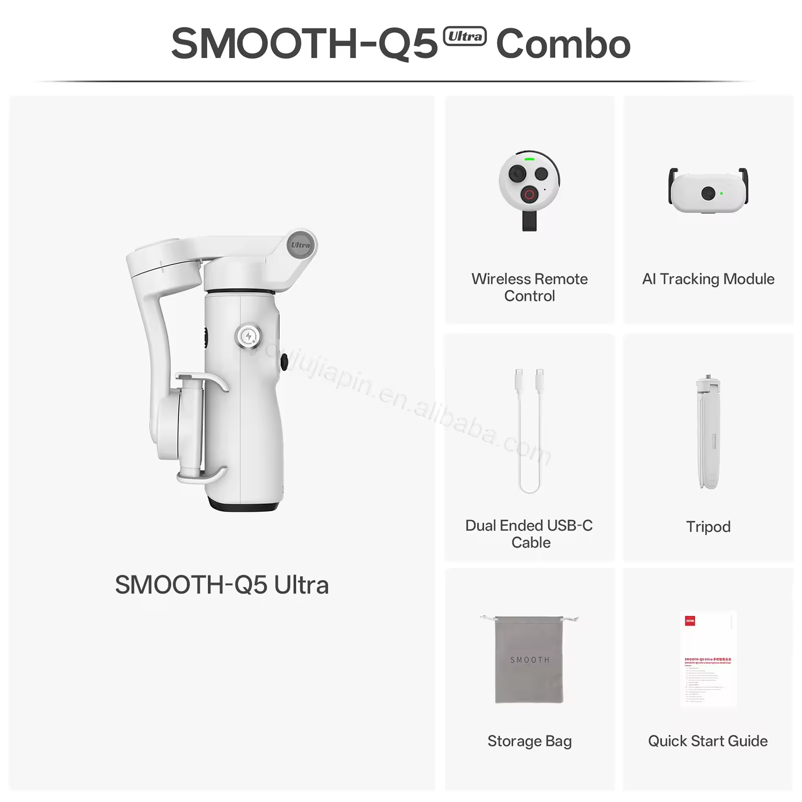Zhiyun Smooth Q5 Ultra คอมโบ