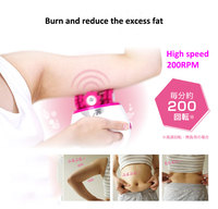 Appareil de massage anti-cellulite 3D Body Slimmer avec 2 têtes de massage interchangeables, réducteur électrique pour cuisses, fesses, jambes, à domicile