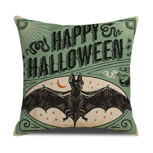 Halloween-themed Linen Knitted Cartoon <b>Throw</b> Pillows Scary Party Decorations <b>Chair</b> Cushions Living Room Sofas Pumpkin Hotel - Product Image 6