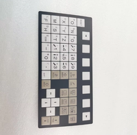 FANUC # A Hoja de teclado de repuesto de película protectora de teclado para unidad de control CNC