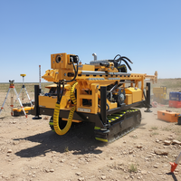 Foreuse hydraulique rotative sur chenilles diesel pour forage géotechnique et minier, vente en gros