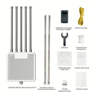 <span class=keywords><strong>Point</strong></span> d'accès extérieur WL388-AX3000 <span class=keywords><strong>AX1800</strong></span>, étanche IP67 et protection 15KV, pour environnements extrêmes - Product Image 4
