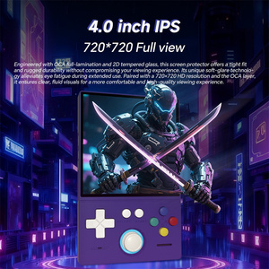 MINI40 Retro Handheld Game Console 4.0Inch IPS Screen RK3326 4000mAh <b>Portable</b> Pocket Video Classic Game Player Support <b>TV</b> Output - Product Image 2