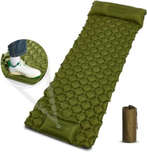Woqi materassino ad aria <span class=keywords><strong>per</strong></span> dormire con cuscino materasso ad aria gonfiabile da campeggio in <span class=keywords><strong>spugna</strong></span> <span class=keywords><strong>per</strong></span> arrampicata in montagna - Product Image 1