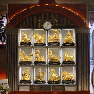 Sculpture en résine couleur bois peinte à la main, motif ange, art populaire européen, écologique, pour décoration intérieure - Product Image 3