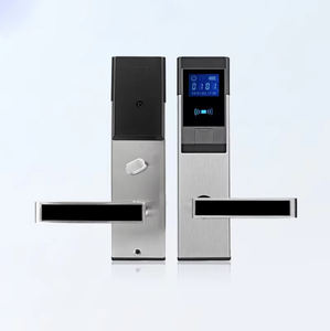 Système de verrouillage intelligent par capteur WiFi pour hôtel Écran d'affichage LCD B & B Carte d'accès Bois Aluminium Acier Portes <span class=keywords><strong>Cloud</strong></span> Code électronique - Product Image 5