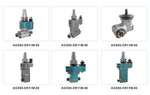 อุปกรณ์เสริมเครื่องมือกลอื่นๆ หัวจับมุมฉาก 90 องศา AG45-ER16 BT30 BT40 BT50 AG90 ER20 ER32 ER40 หัวจับมุมสำหรับเครื่องกัด - Product Image 5