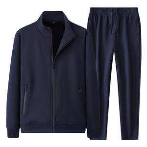 Conjunto de Dos Piezas de Alta Calidad para <span class=keywords><strong>Hombre</strong></span>, Primavera/Otoño 2026, Blazer con Botones, Manga Larga, Suéter, Pantalones, Estilo Casual y Deportivo - Product Image 3