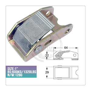 FT10281 Heavy Duty 1 pulgada 600kg Hebillas de trinquete de aleación de <span class=keywords><strong>zinc</strong></span> 600kg Leva para hebilla Correas de amarre Cerraduras de leva de alta calidad - Product Image 4