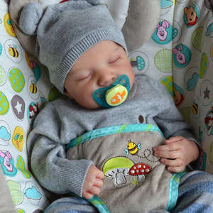 Muñeca de silicona de vinilo completa Rebirth Baby de venta directa de fábrica, realista y elegante, de plástico, Levi, juguete suave de gran venta transfronterizo - Product Image 1
