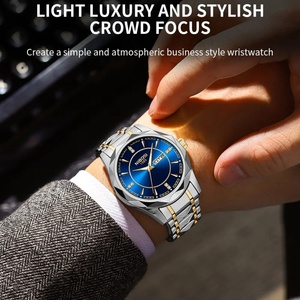 NIBOSI Luxury Men Quartz Watch Waterproof Date Week Luminous Wristwatch Men's Watches Male <b>Clock</b> Sports Steel Relogio Masculino - Product Image 5