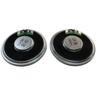 Haut-parleurs passifs magnétiques internes JL JL-12 40mm 8Ohm 2W à cône en fer de haute qualité, polyvalents, 450-550Hz pour