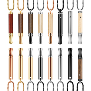 Màu Đỏ Bằng Gỗ Thở Tốt Hơn Điều Trị Cá Nhân Tinh Dầu Hà Ngừng Hút Thuốc Tinh Dầu Hương Liệu Thanh Khói Ống Hút Mặt Dây Chuyền - Product Image 6