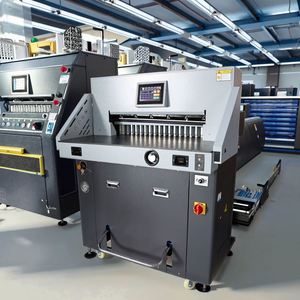 ST-720R Heavy Duty <b>Hydraulic</b> Programmed Paper <b>Cutter</b> Die-Cutting Machine A2 A3 A4 Paper Cutting Machine - Product Image 4