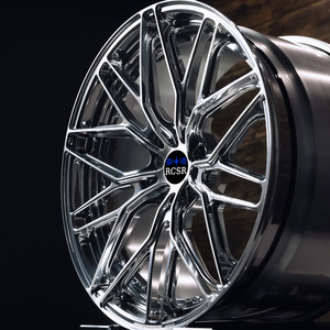 Rcsr Chất Lượng Cao Thiết Kế Mới Giả Mạo Bánh Xe 6061 Hợp Kim Nhôm 5X112 5X114.3 5X120 Một Mảnh Cho Hành Khách Xe 18-24 Inch - Product Image 2