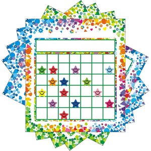 Tableau de récompenses incitatives pour le comportement en classe et à la maison des élèves avec 2400 autocollants étoiles - Product Image 5