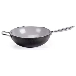 Non-stick Aluminum Wok (32cm) ARMONIA FINEGRES Black 0005394332 - Product Image 3
