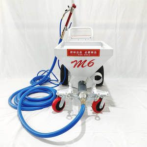 Máquina de construcción eléctrica de alta velocidad M6 125L <span class=keywords><strong>Mortero</strong></span> de pared ignífugo/<span class=keywords><strong>Mortero</strong></span> de hormigón Enyesado Motor <span class=keywords><strong>Mortero</strong></span> Spray - Product Image 1