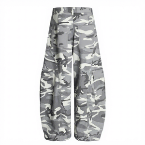 Jeans de Camuflaje Ligeros Huanqiu, Corte Holgado con Bolsillos Laterales, Cintura Media, Talla Grande, Lavados, para <span class=keywords><strong>Hombre</strong></span> - Product Image 3
