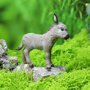 Modellino di simulazione animali selvatici transfrontalieri: Mucca, <span class=keywords><strong>Asino</strong></span>, Pecora, Ornitorinco, Cavallo, Mammut, Lucertola - Giocattolo cognitivo in PVC per la prima infanzia - Product Image 3