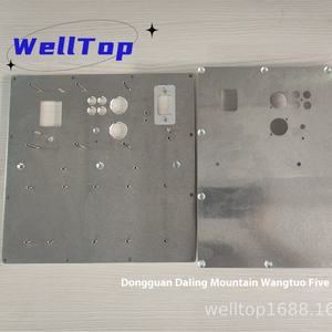 Châssis en aluminium sur mesure, plié en usine, sablé, anodisé, sérigraphié, fabrication de panneaux en tôle soudée - Product Image 3